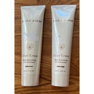 2 Body Firm Crepe Erase Body Smoothing Pre-Treatment TruFirm 10 Oz. New & Sealed